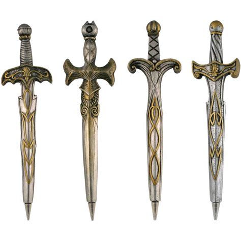 Curse sword pens